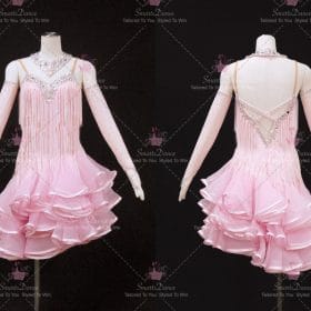 Affordable Girls Fashion Latin Dance Outfits Bachata Dance Costumes LD-SG2425