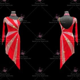 Affordable Juvenile Harmony Latin Dance Outfits Flamenco Dance Costumes LD-SG2440