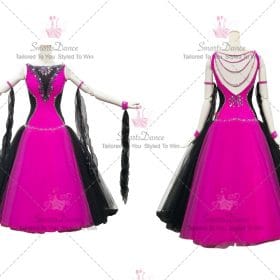 Affordable Purple Juvenile Ballroom Dance Dress Skirt BD-SG3501