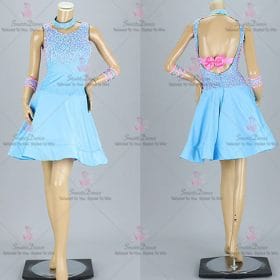 Applique Womens Latin Dress Flamenco Merengue Dance Skirt LD-SG2143