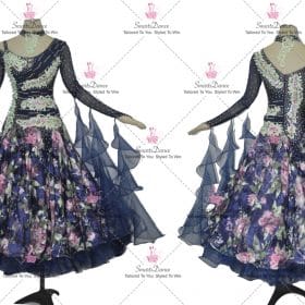 Bespoke Satin Smooth Dancing Dress BD-SG4030