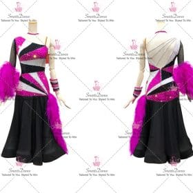 Black Ballroom Dance Dresses Dresses For Dancing BD-SG3988