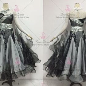 Black Ballroom Smooth Competition Dress Waltz BD-SG3633