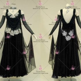 Black Bespoke Prom Dance Dresses Gowns BD-SG4165