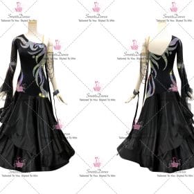 Black Custom Dance Costumes Prom Dance Dresses BD-SG3965
