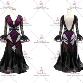 Black Dance Costume Praise Dance Dresses BD-SG3996