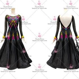 Black Dance Dresses Christmas Dance Dresses BD-SG3985