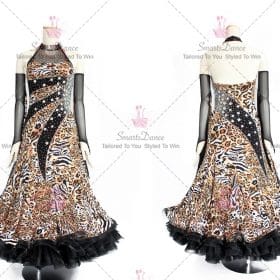 Black Ladies Chiffon Ballroom Dress Dance Gowns BD-SG3370