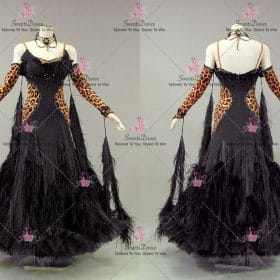 Black Made-To-Measure Dance Performance Costumes Clothing BD-SG4159