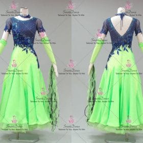 Blue And Green Harmony Ballroom Dancing Dresses BD-SG4260