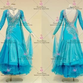 Blue Bespoke Custom Dance Costume Costumes BD-SG4181