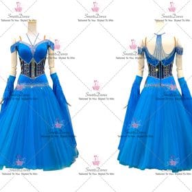 Blue Dance Dress Costumes Dresses For A Winter Dance BD-SG3995