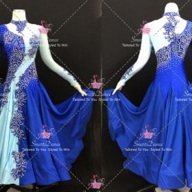 Blue Personalize Performance Dance Dress Costumes Contemporary Dance Dress BD-SG4621