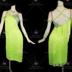 Cheap Juniors Plus Size Latin Dance Dresses Tango Dance Outfits LD-SG2416