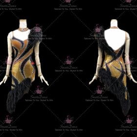 Cheap Juniors Plus Size Latin Dance Wear Merengue Dance Clothes LD-SG2441