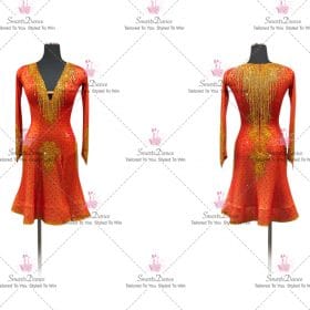 Cheap Ladies Design Latin Dance Dresses Salsa Dance Outfits LD-SG2401