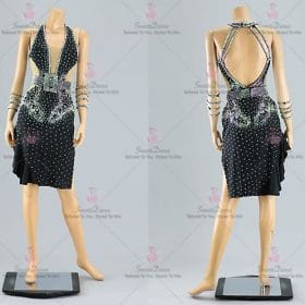 Chiffon Girls Latin Dress Bolero Bachata Dance Clothes LD-SG2156