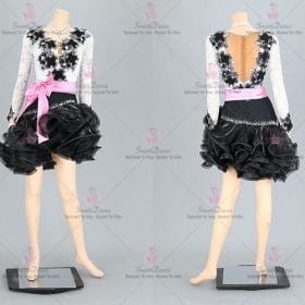 Chiffon Juniors Latin Dress Salsa Tango Dance Gowns LD-SG2166