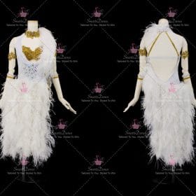 Contemporary Discount Girls Latin Dress Gown Ballroom Latin Competition Costumes LD-SG2072