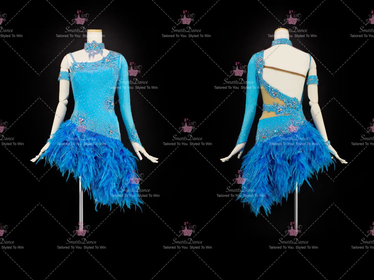 Contemporary Discount Girls Latin Dress Gown Ballroom Latin Competition Costumes LD-SG2084