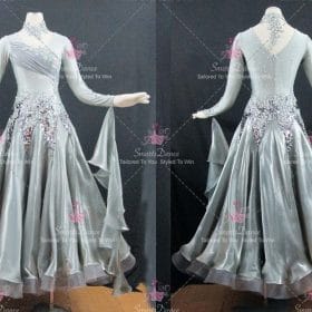 Crystal Applique Juniors Ballroom Standard Dress BD-SG3562