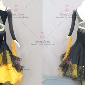 Crystal Flower Juniors Ballroom Standard Dress BD-SG3538