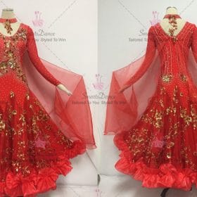 Crystal Lace Juniors Ballroom Dress BD-SG3556