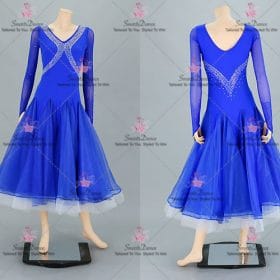 Custom Made Applique Standard Formal Dance Dresses BD-SG4063