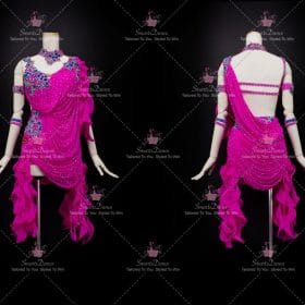 Design Discount Juvenile Latin Dress Gown Ballroom Latin Competition Costumes LD-SG2038