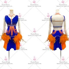 Discount Female Elegant Latin Dance Clothes Mambo Dance Dresses LD-SG2378