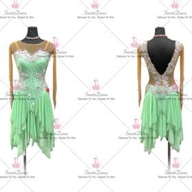 Discount Female Elegant Latin Dance Costumes Tango Dance Wear LD-SG2402