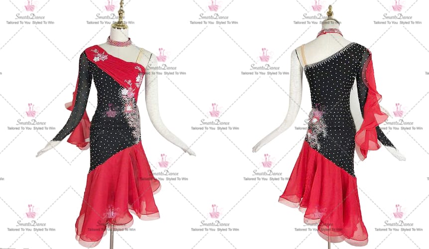 Discount Female Elegant Latin Dance Dresses Jive Dance Outfits LD-SG2366