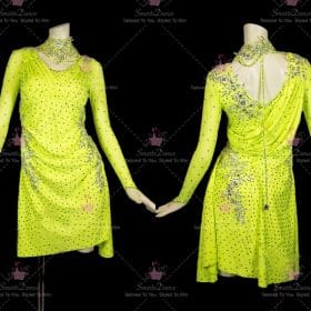 Discount Female Elegant Latin Dance Outfits Rhythm Dance Costumes LD-SG2414
