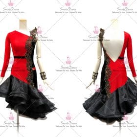 Discount Female Elegant Latin Dance Wear Samba Dance Clothes LD-SG2390