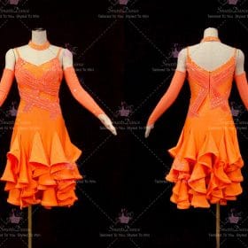 Discount Female Professional Latin Dance Costumes Samba Dance Wear LD-SG2433