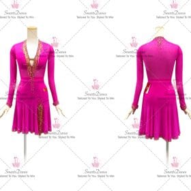 Discount Female Professional Latin Dance Dresses Bachata Dance Outfits LD-SG2396