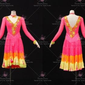Discount Female Professional Latin Dance Wear Mambo Dance Clothes LD-SG2420