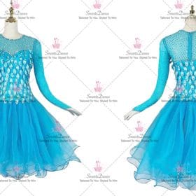Discount Womens Modern Latin Dance Clothes Rumba Dance Dresses LD-SG2363