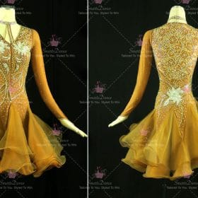 Discount Womens Modern Latin Dance Costumes Rumba Dance Wear LD-SG2448