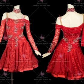 Discount Womens Modern Latin Dance Dresses Flamenco Dance Outfits LD-SG2411