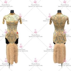 Discount Womens Modern Latin Dance Outfits Paso Doble Dance Costumes LD-SG2399