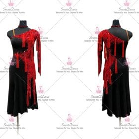 Discount Womens Wedding Latin Dance Dresses Bolero Dance Outfits LD-SG2381