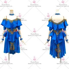 Discount Womens Wedding Latin Dance Wear Rumba Dance Clothes LD-SG2405