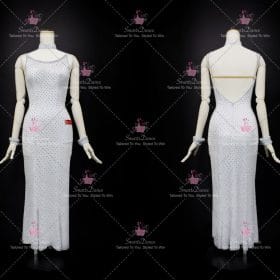Elegant Affordable Juniors Latin Dress Gown Ballroom Latin Competition Costumes LD-SG2039