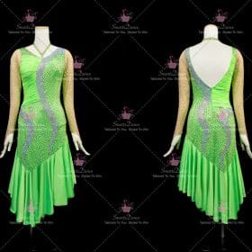 Elegant Affordable Juniors Latin Dress Gown Ballroom Latin Competition Costumes LD-SG2051