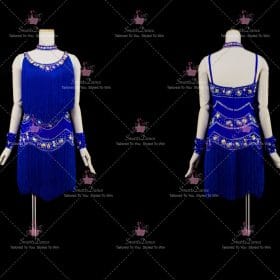 Elegant Affordable Juniors Latin Dress Gown Ballroom Latin Competition Costumes LD-SG2076