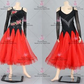 Elegant Ballroom Smooth Dance Dresses For Middle Schoolers Clothing BD-SG4075