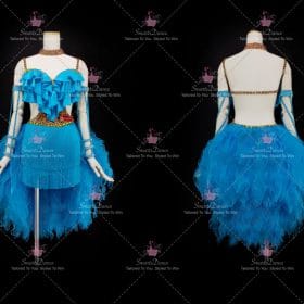 Fashion Cheap Female Latin Dress Gown Ballroom Latin Competition Costumes LD-SG2086