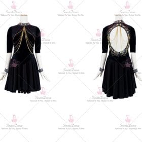 Fashion Cheap Female Latin Dress Gown Ballroom Latin Competition Costumes LD-SG2098