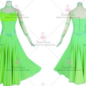 Female Ballroom Dress For Sale Dance Wear Green BD-SG3868